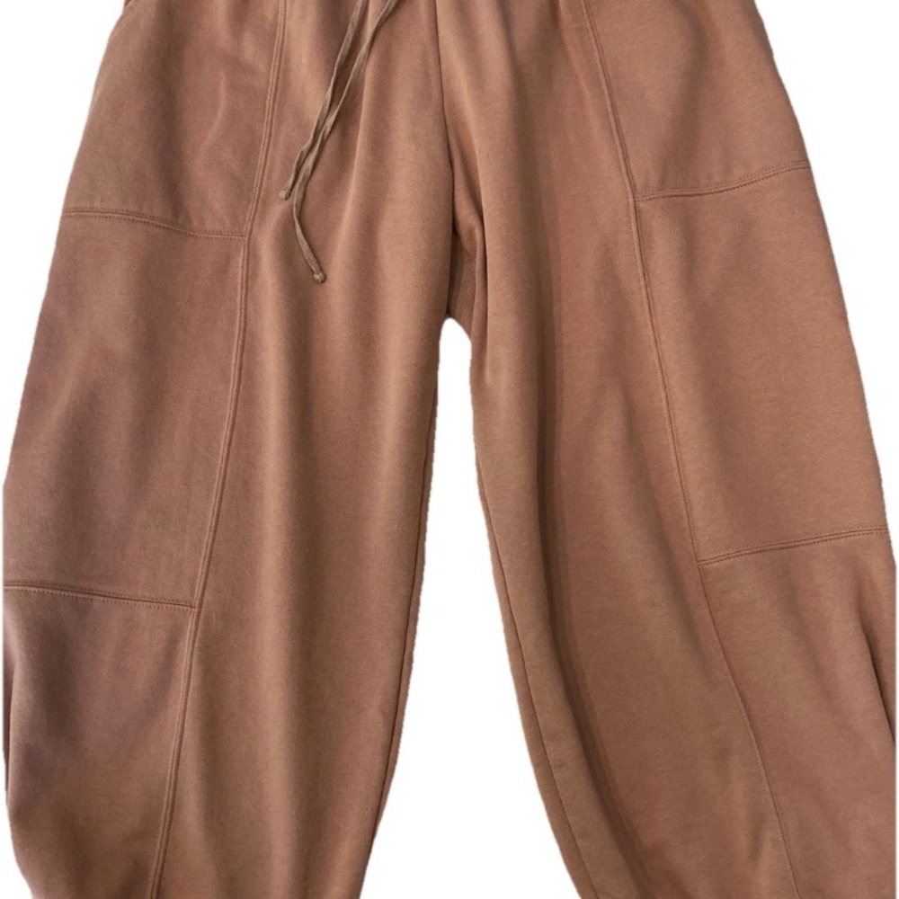 Anthropologie Daily Practice Slouchy Jogger Sweatpants Size M Baggy Wide Leg
